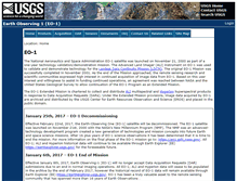 Tablet Screenshot of eo1.usgs.gov