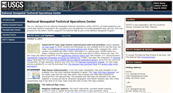Desktop Screenshot of ngtoc.usgs.gov