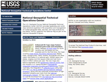 Tablet Screenshot of ngtoc.usgs.gov