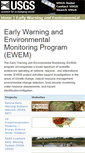 Mobile Screenshot of earlywarning.usgs.gov