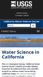 Mobile Screenshot of ca.water.usgs.gov