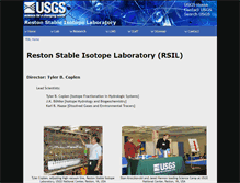 Tablet Screenshot of isotopes.usgs.gov