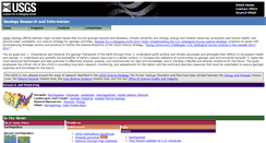Desktop Screenshot of geology.usgs.gov