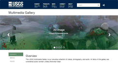 Desktop Screenshot of gallery.usgs.gov