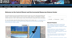 Desktop Screenshot of minerals.cr.usgs.gov