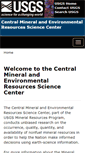 Mobile Screenshot of minerals.cr.usgs.gov