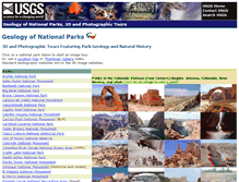 Tablet Screenshot of 3dparks.wr.usgs.gov