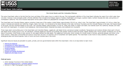 Desktop Screenshot of greatbasin.wr.usgs.gov