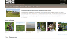 Desktop Screenshot of npwrc.usgs.gov