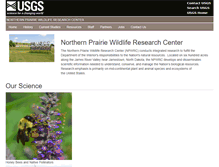 Tablet Screenshot of npwrc.usgs.gov
