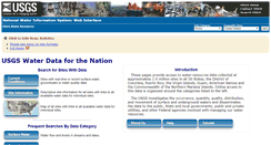 Desktop Screenshot of nwis.waterdata.usgs.gov
