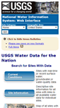 Mobile Screenshot of nwis.waterdata.usgs.gov