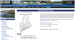 Desktop Screenshot of me.water.usgs.gov