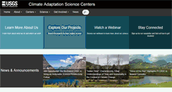 Desktop Screenshot of nccwsc.usgs.gov