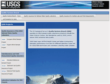 Tablet Screenshot of bqs.usgs.gov