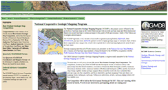 Desktop Screenshot of ncgmp.usgs.gov