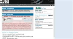 Desktop Screenshot of internal.aquatic.biodata.usgs.gov