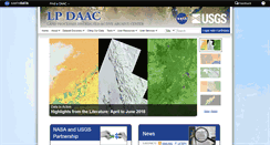 Desktop Screenshot of lpdaac.usgs.gov