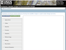 Tablet Screenshot of earthshots.usgs.gov