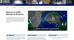 Desktop Screenshot of eoportal.cr.usgs.gov