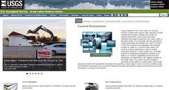 Desktop Screenshot of glsc.usgs.gov