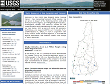 Tablet Screenshot of nh.water.usgs.gov