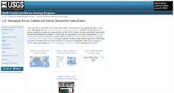 Desktop Screenshot of cmgds.marine.usgs.gov